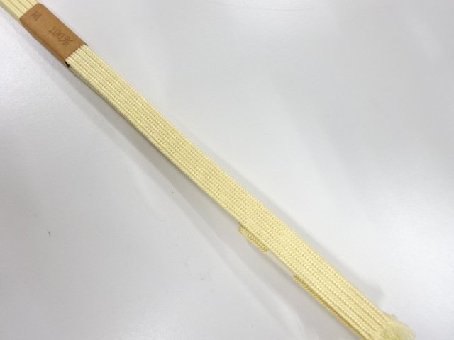  未使用品　正絹　帯留め用　手組三分紐